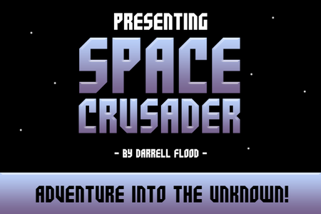 Space Crusader font